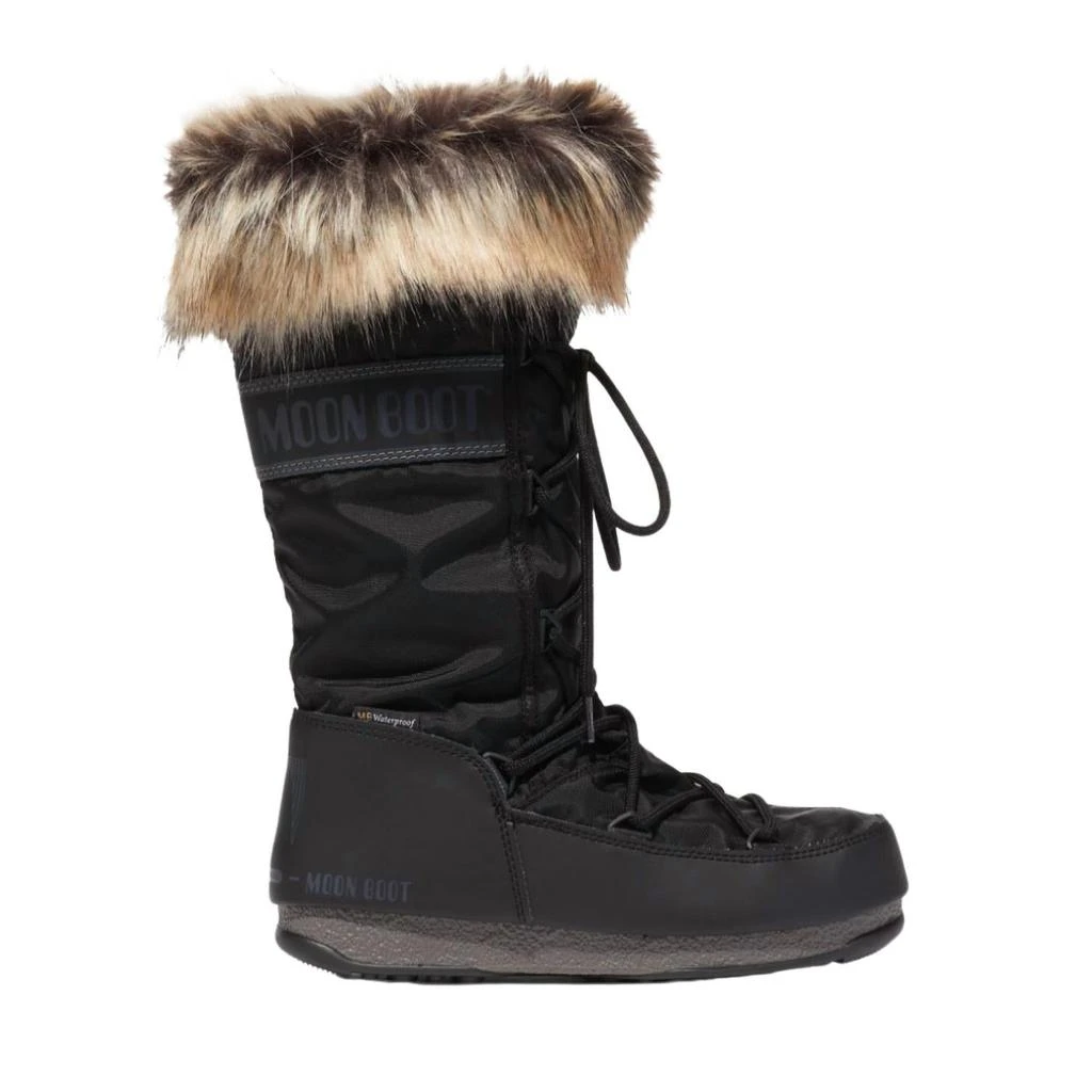 Moon Boot Women's Protecht Hi-Top Monaco Boots In Black 1