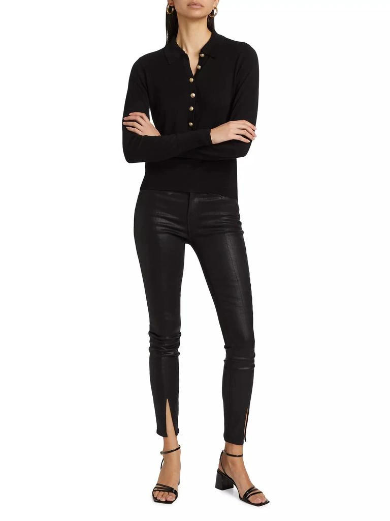 L'Agence Sterling Collared Sweater 2