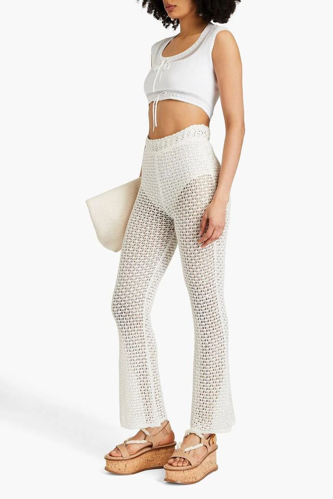 Zimmermann Crochet flared pants 2