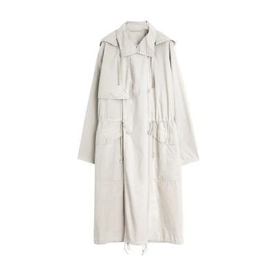Lemaire Light hooded trench 1