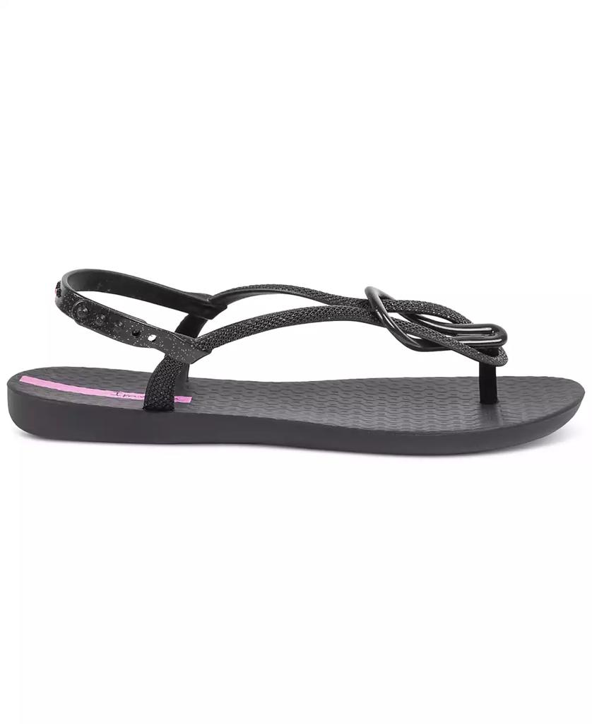 Ipanema Women's Trendy T-strap Flat Sandals