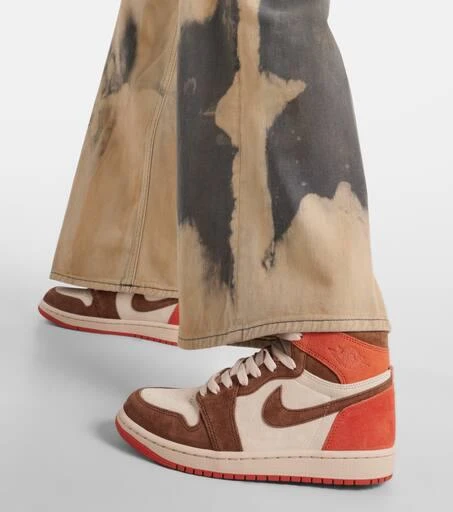 NIKE Air Jordan 1 Retro suede sneakers 7