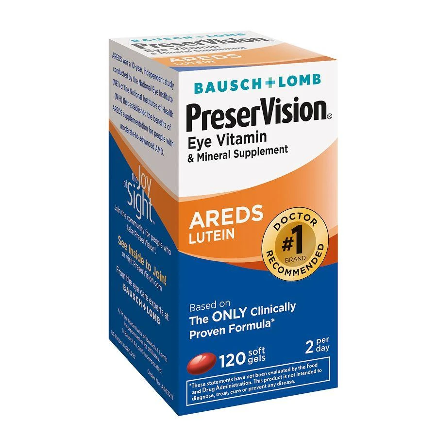 PreserVision Eye Vitamin and Mineral Supplement Soft Gels 1