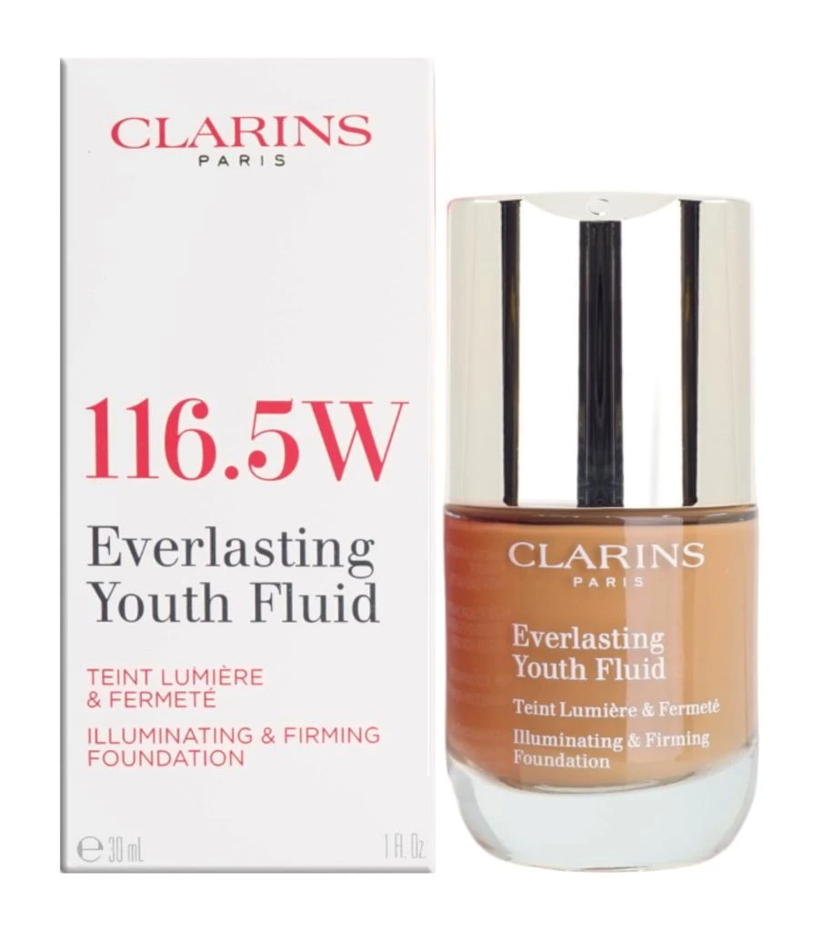 Clarins Everlasting Youth Fluid Illuminating & Firming Foundation 1 OZ - CHOOSE YOUR SHADE 4