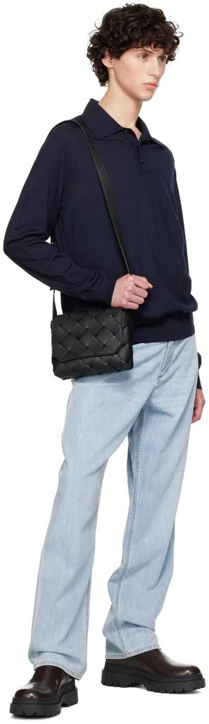 Bottega Veneta Black Diago Bag 4