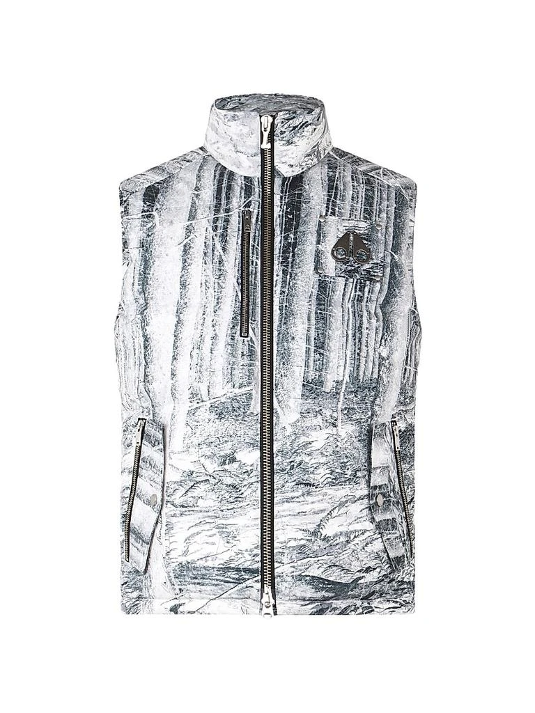 Moose Knuckles Westmount Printed Down Vest 1