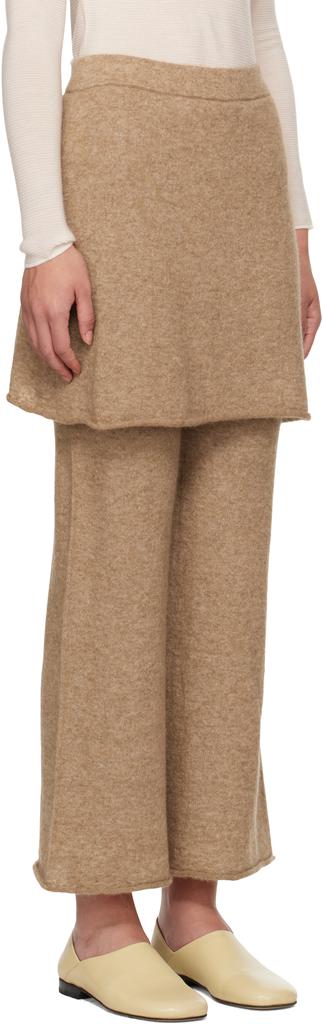 LAUREN MANOOGIAN Tan Layer Lounge Pants