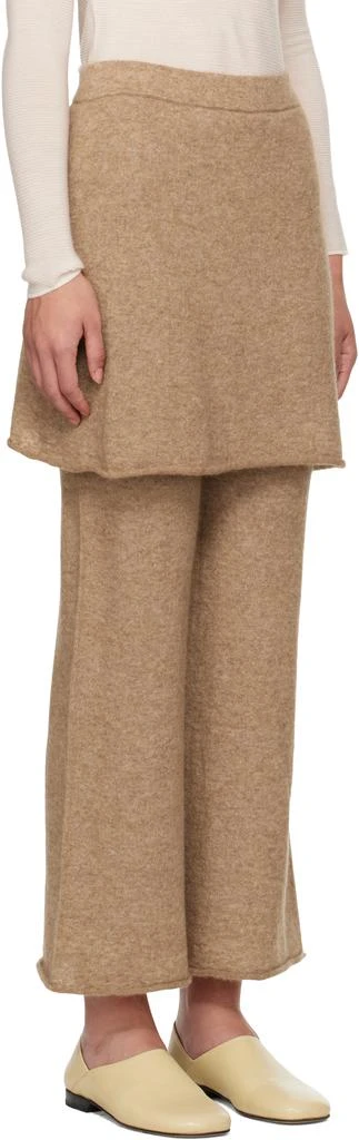 LAUREN MANOOGIAN Tan Layer Lounge Pants 2