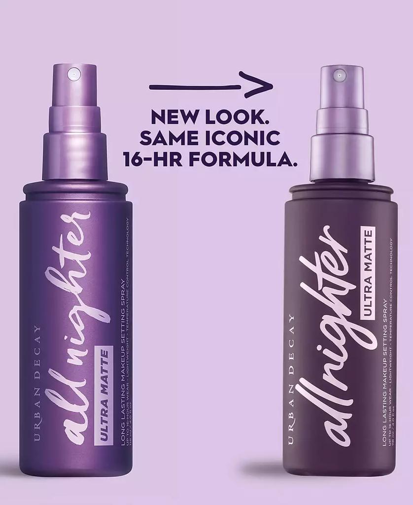 Urban Decay Travel-Size All Nighter Ultra Matte Makeup Setting Spray, 1-oz.