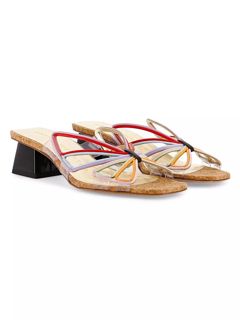 Sophia Webster Havanna 45MM Leather Mules 2