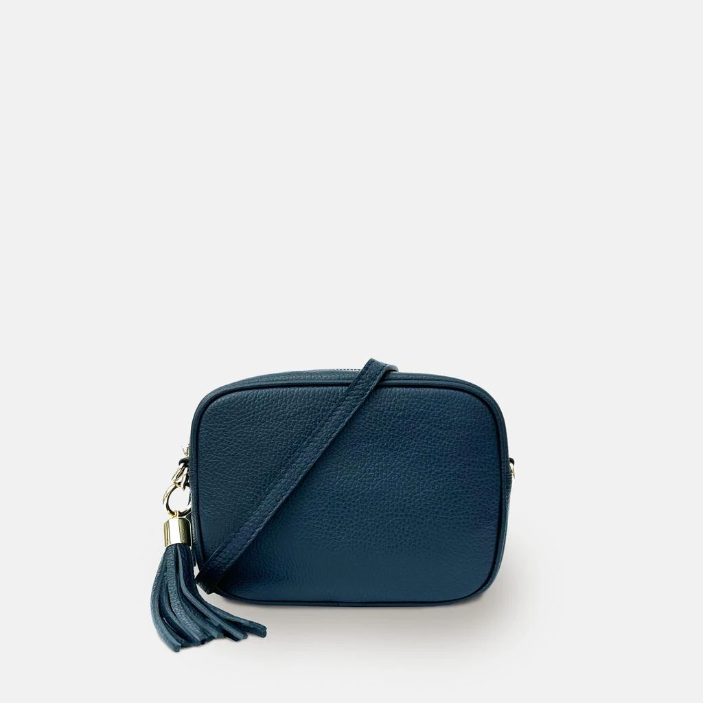 Apatchy London Navy Leather Crossbody Bag 1