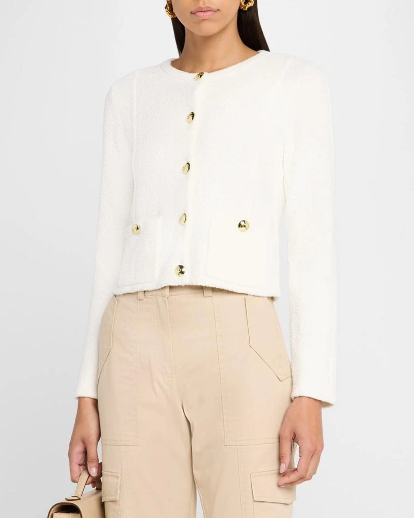 Derek Lam Aubree Boucle Sweater Jacket 4