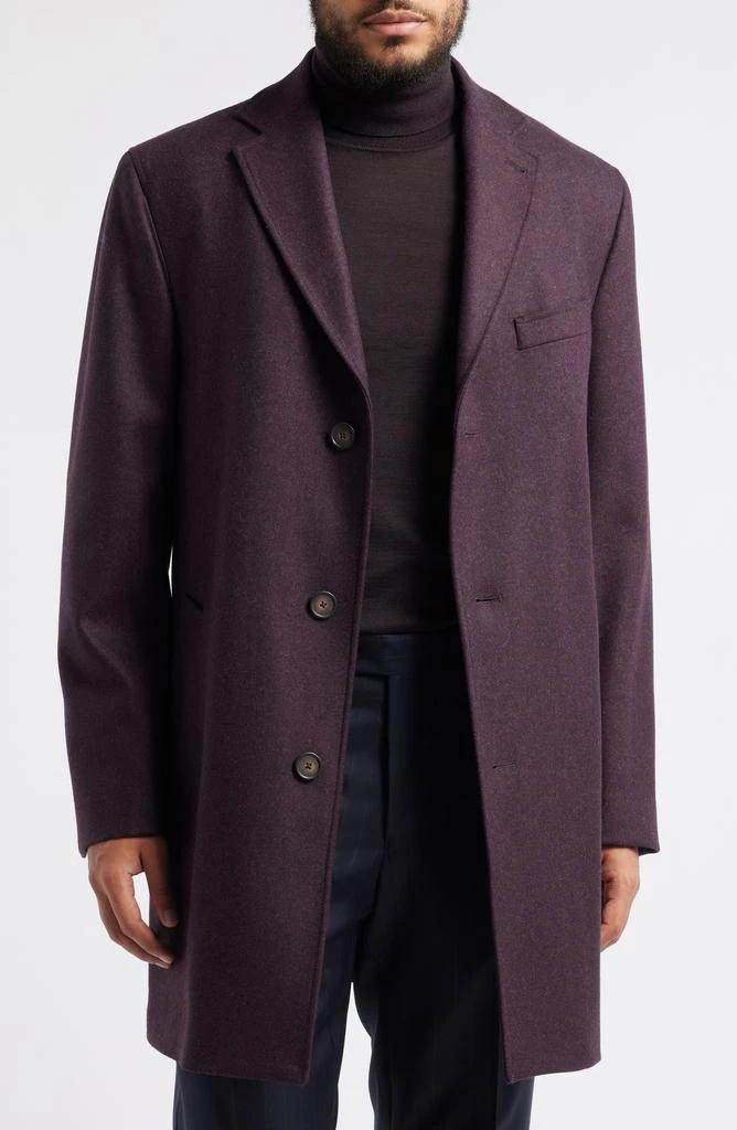 Jack Victor Delroy Wool Topcoat with Removable Bib 2