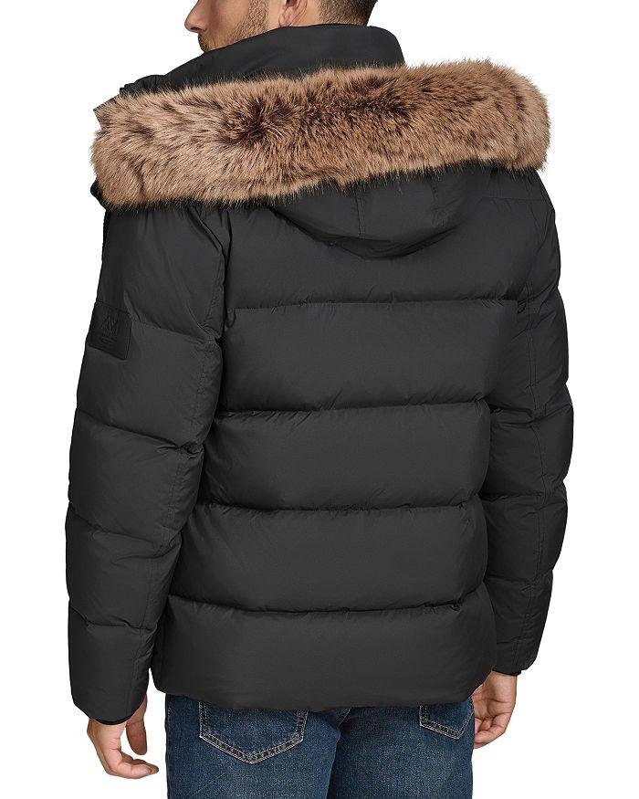 Andrew Marc Forester Faux Fur Trim Down Jacket - Coats - Free