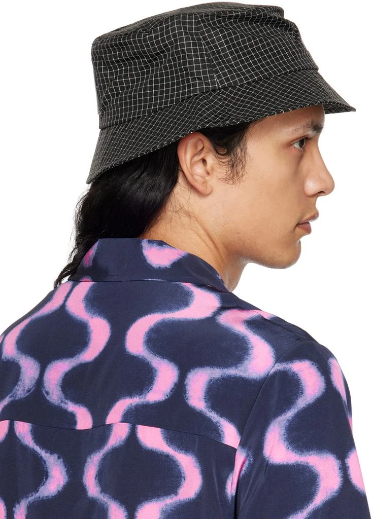 Alexander McQueen Black IC0 Bucket Hat 3