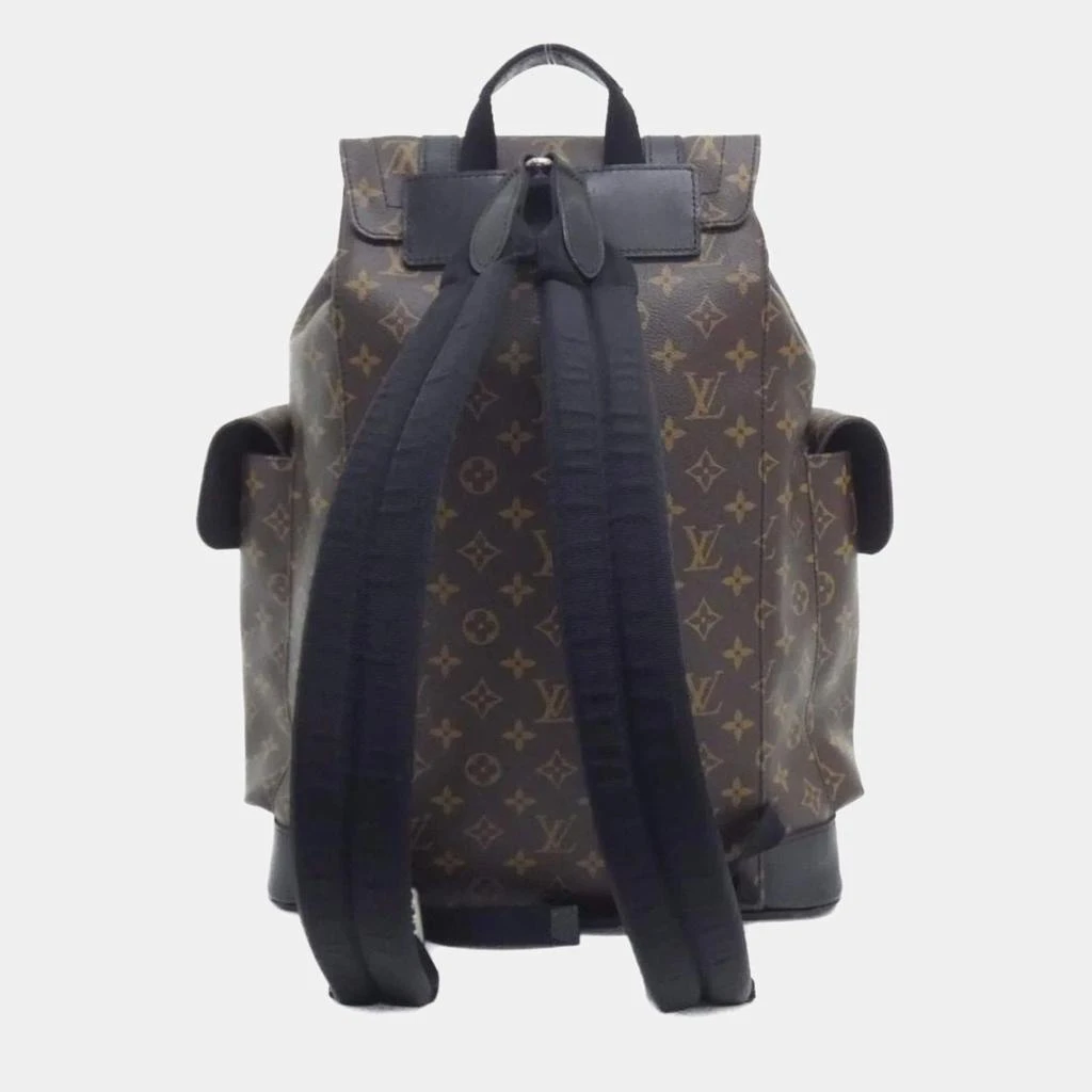 Louis Vuitton Louis Vuitton Christopher MM Monogram Macassar Canvas Backpack 2