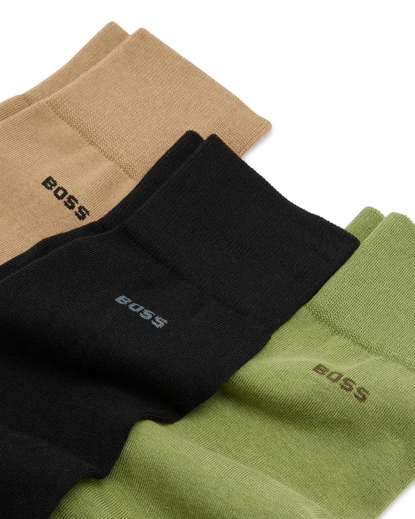 Hugo Boss Crew Socks, Pack of 3 2