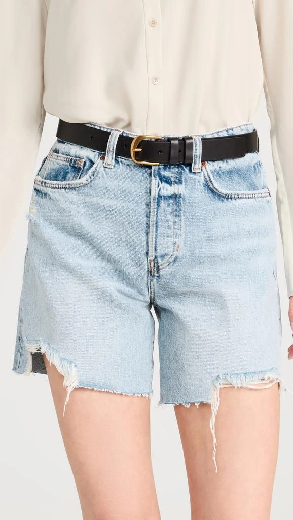 Reformation Raye Mid Rise Baggy Shorts 1