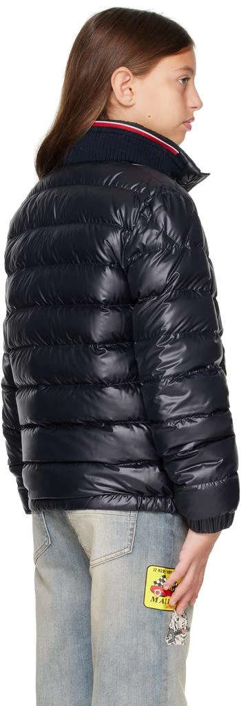 Moncler Big Kids Navy Brendann Hooded Down Jacket 3