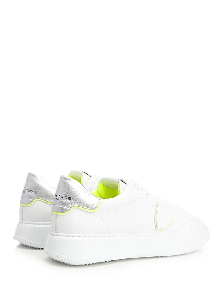 PHILIPPE MODEL White temple Low-top Sneakers 2