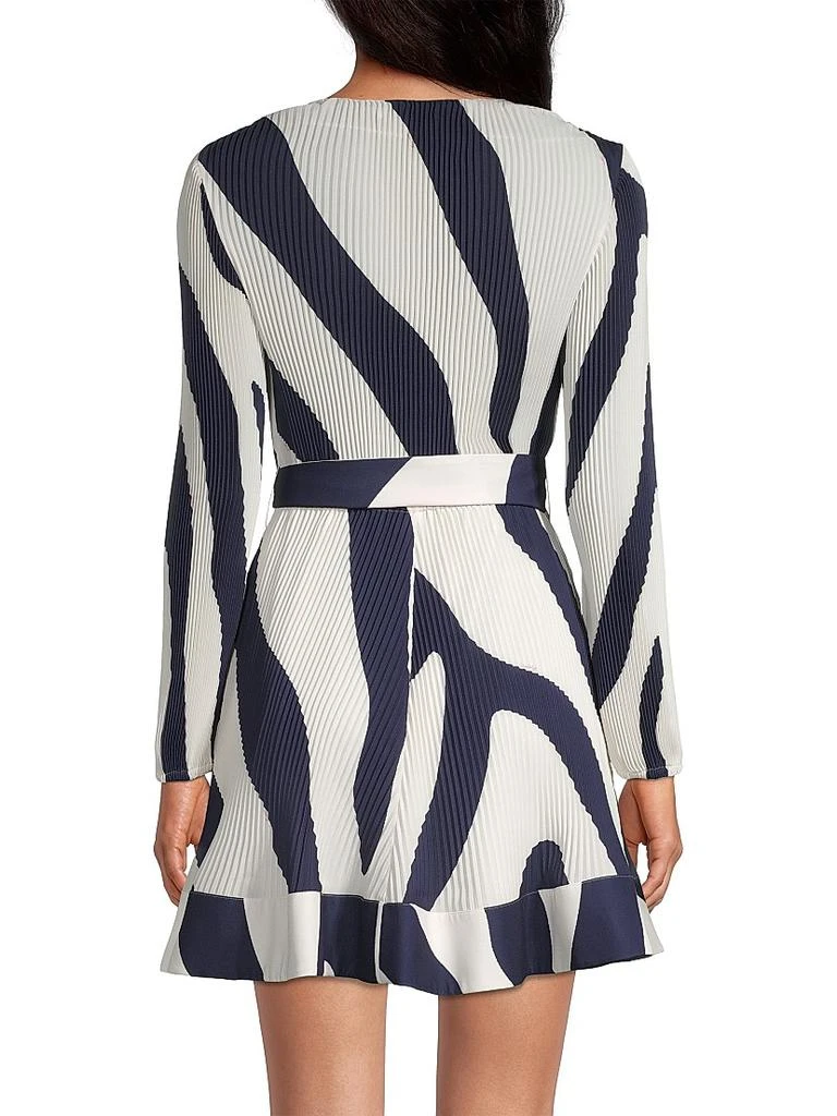 Milly Liv Printed Wrap Dress 5