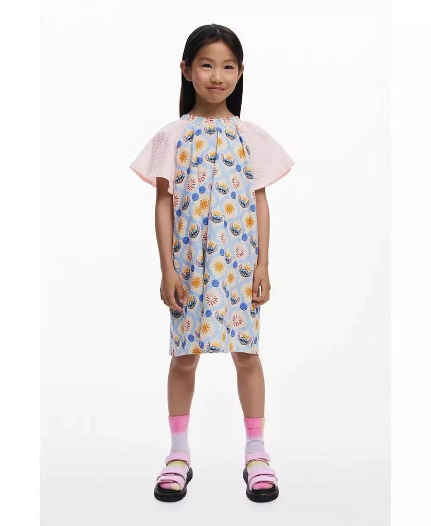 open lace back dress Desigual Vestido de Mujer Pink Panther : Amazon.es: Moda