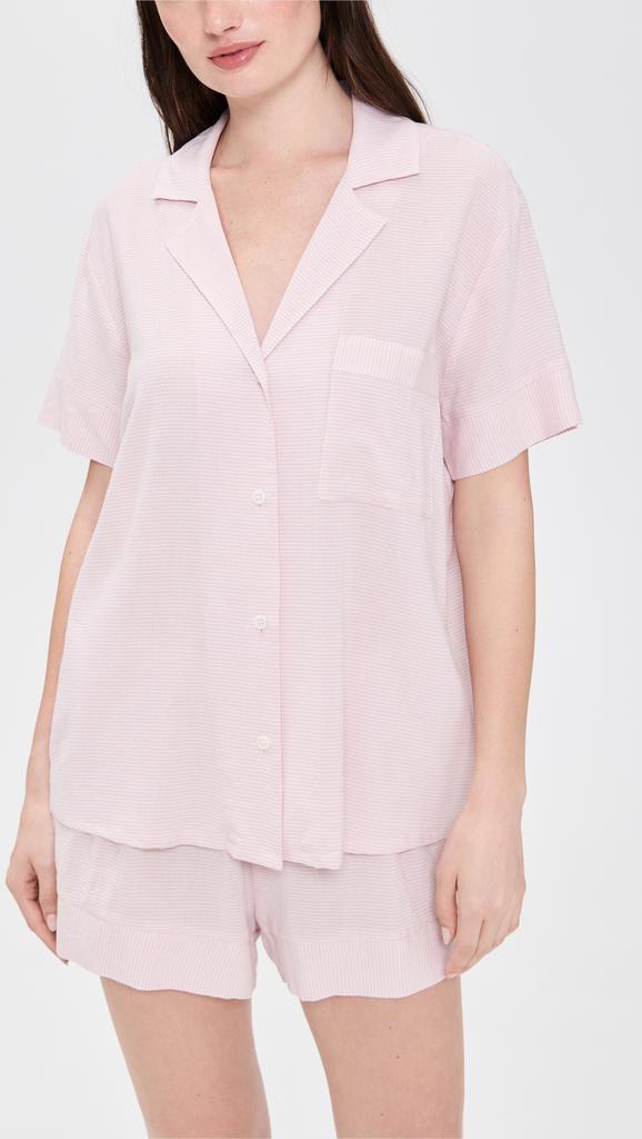 Eberjey Nautico Shortie PJ Set