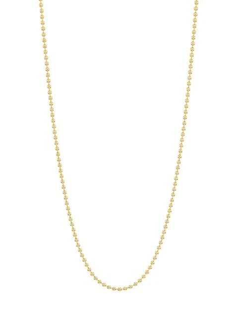 Roberto Coin 18K Yellow Gold Ball Chain Necklace, 18"