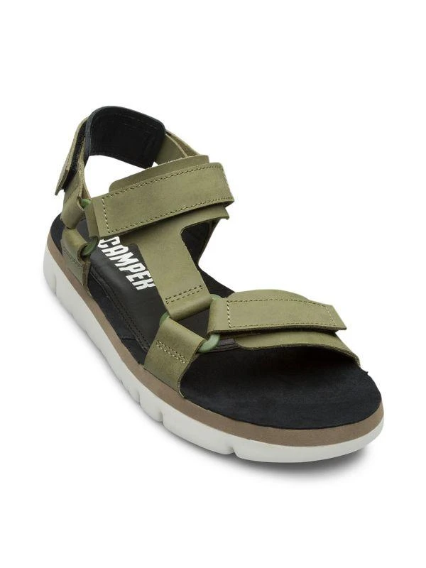 Camper Oruga Touch Strap Leather Sandals 2