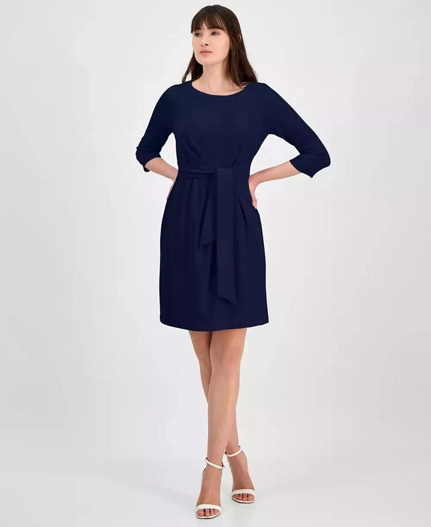Shop Tahari Women's Tie-Waist 3/4-Sleeve Sheath Dress on Sale at  BeyondStyle  Get 82% Off Tahari Women's Tie-Waist 3/4-Sleeve Sheath Dress  with Limited-Time Flash Deals, Exclusive Discounts, and Special Offers.  Enjoy Unbeatable