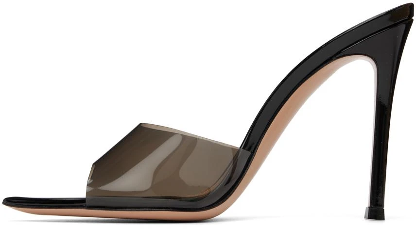 Gianvito Rossi Black Elle Heeled Sandals 3