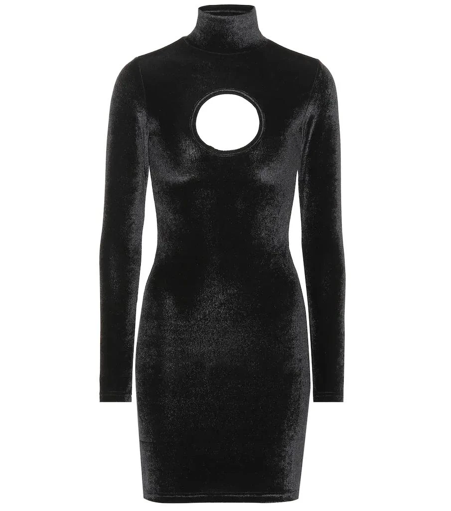 Vetements Velour minidress 1