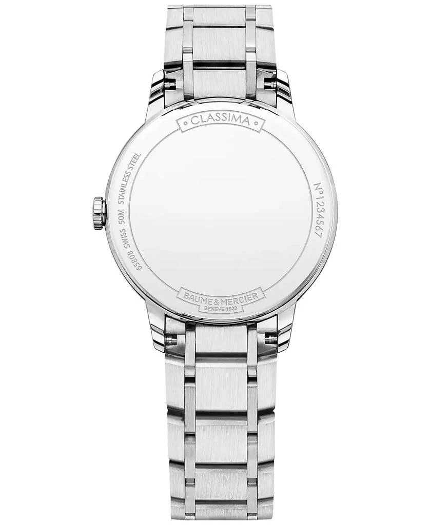 Baume & Mercier Women's Swiss Classima Stainless Steel Bracelet Watch 31mm M0A10335 2