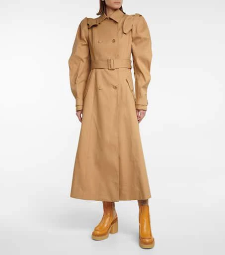 Gabriela Hearst Benedict cotton trench coat 2