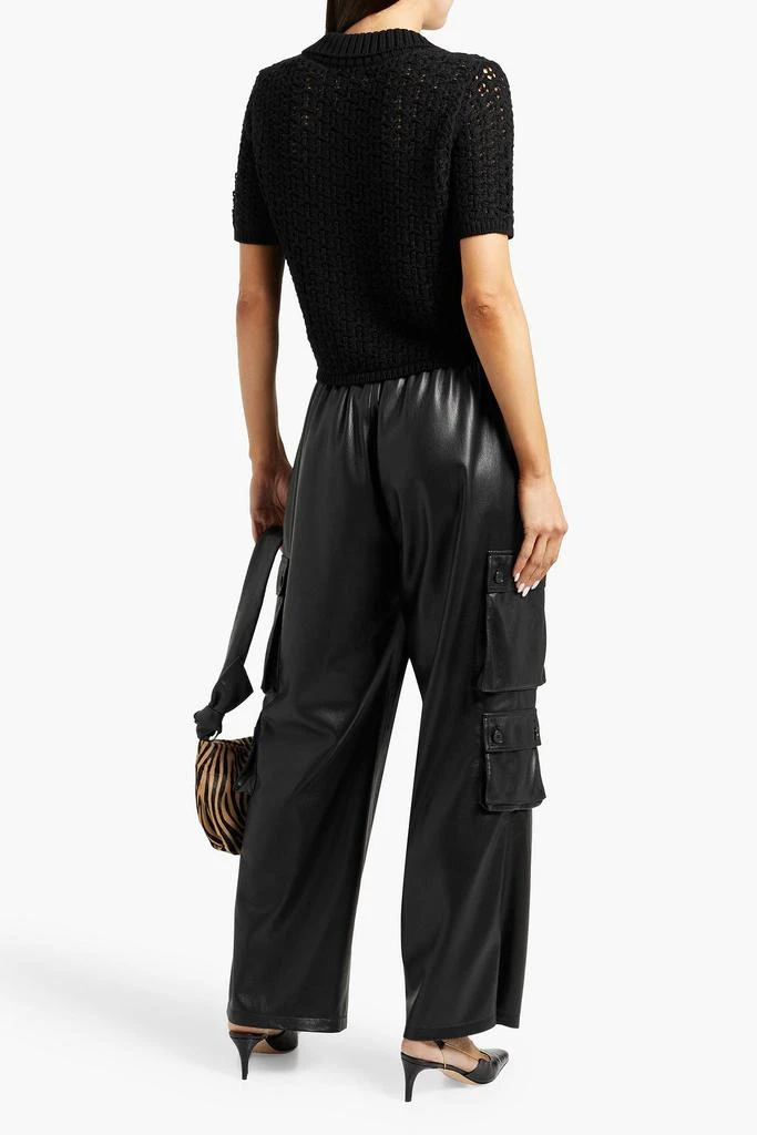 Naadam Pointelle-knit Pima cotton polo shirt 3