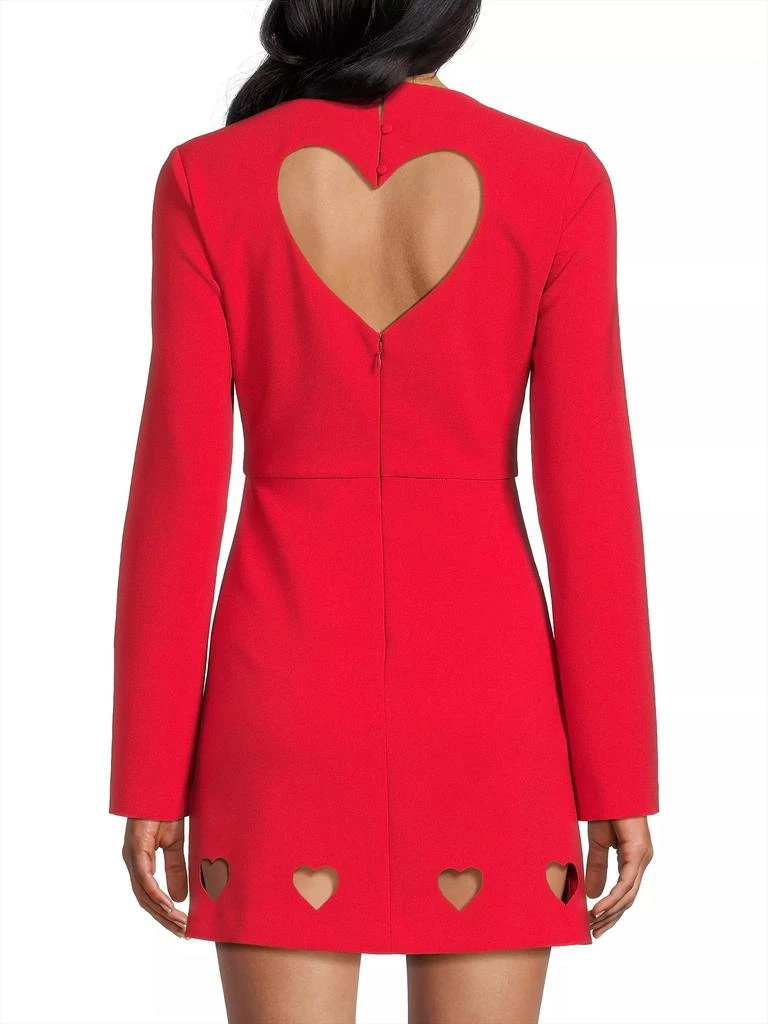 Likely Leva Heart Cut-Out Minidress 5