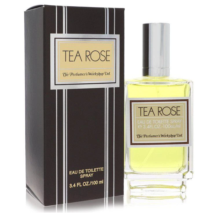 Perfumers Workshop 2pcs Combo Tea Rose by  Eau De Toilette Spray 3.4 oz for Women 1