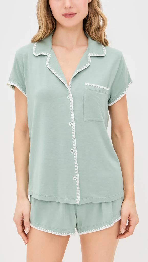 Eberjey Frida Shortie PJ Set 6