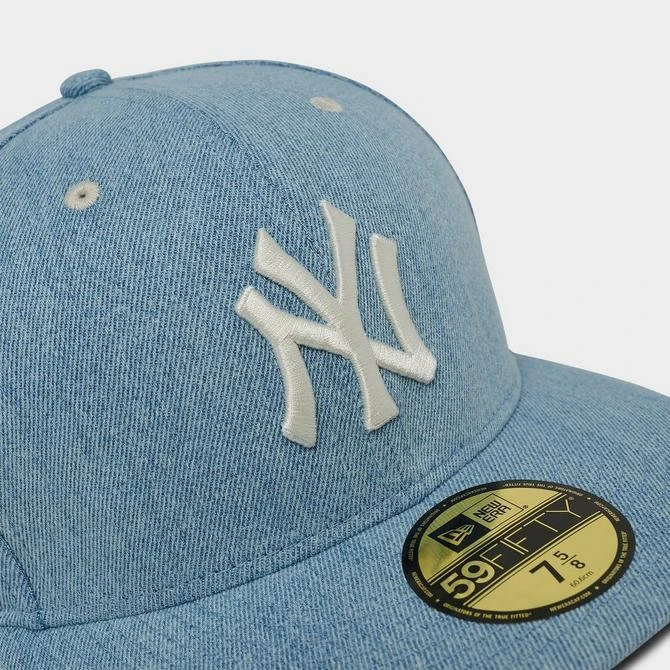 New Era New Era New York Yankees MLB 59FIFTY Denim Fitted Hat 11