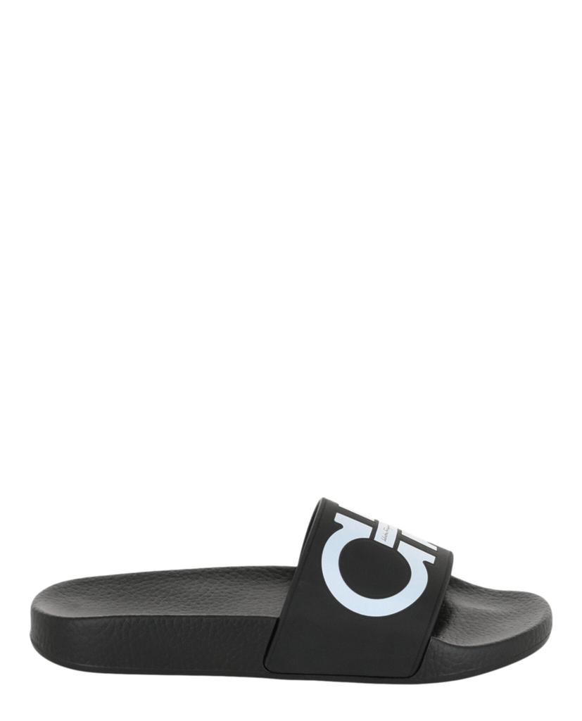【送料&関税込】Ferragamo Printed Calf Hair Dorye Mules Salvatore Ferragamo Printed calf hair Dorye mules - Slippers