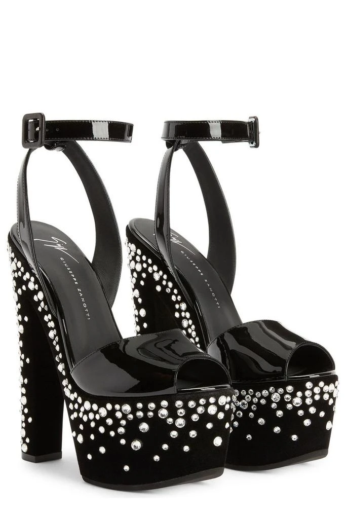 Giuseppe Zanotti Giuseppe Zanotti Tarifa Rhinestone Platform Sandals 3