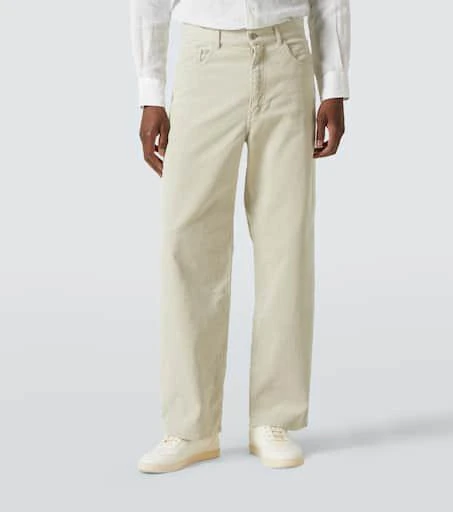 AURALEE Cotton corduroy wide-leg pants 3
