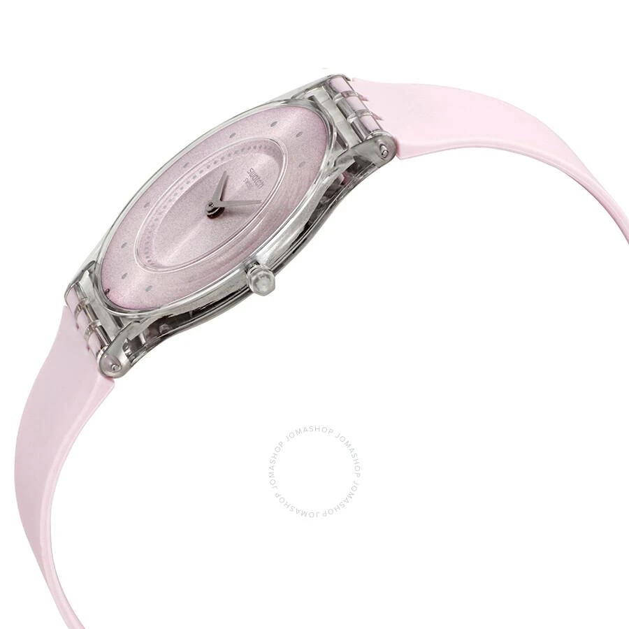 Swatch Swatch Pink Pastel Pink Dial Pink Rubber Ladies Watch SFE111 2