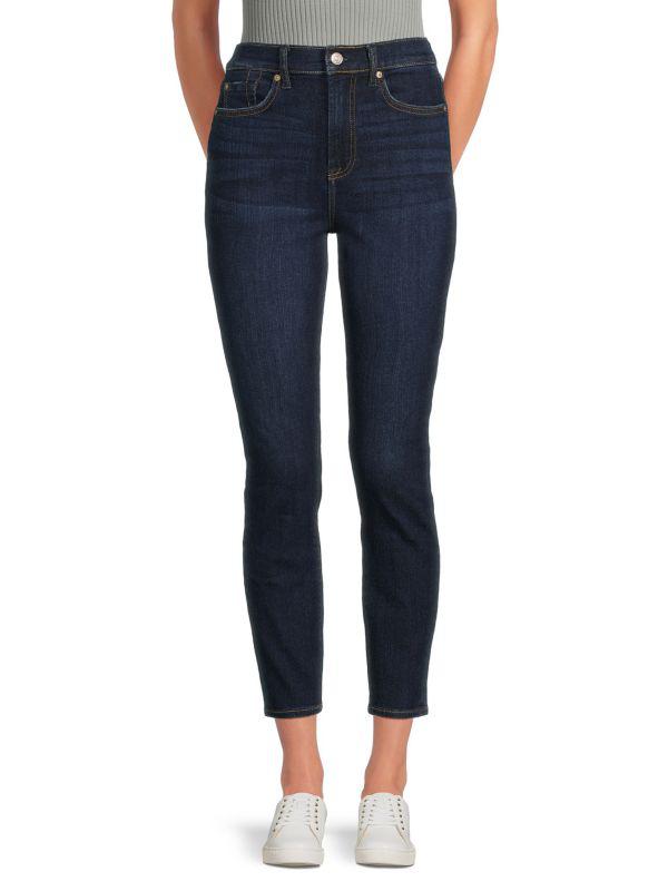 7 For All Mankind Gwenevere High-Waist Ankle Jeans
