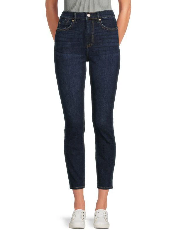7 For All Mankind Gwenevere High-Waist Ankle Jeans 1