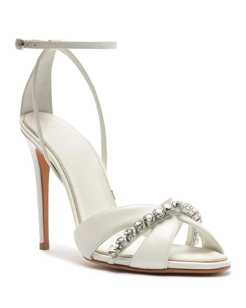Alexandre Birman Women
s Georgina Crystal Bridal 120 Sandals 1