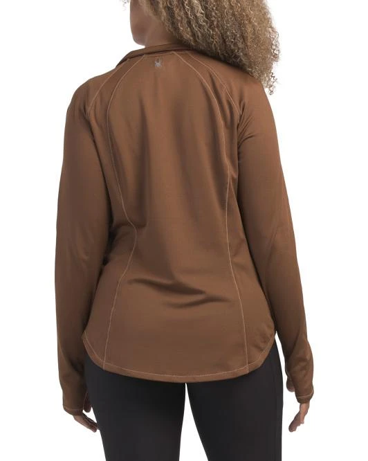 Spyder Quarter Zip Mock Neck Jacket 2