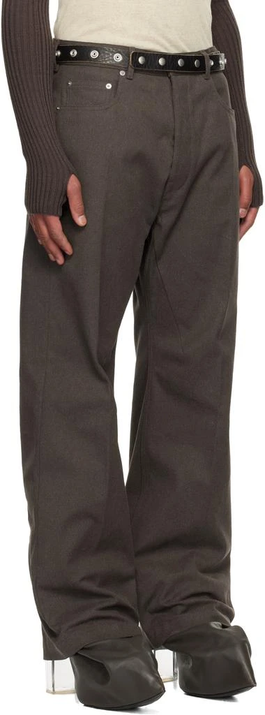 Rick Owens Brown Concordians Geth Jeans 2