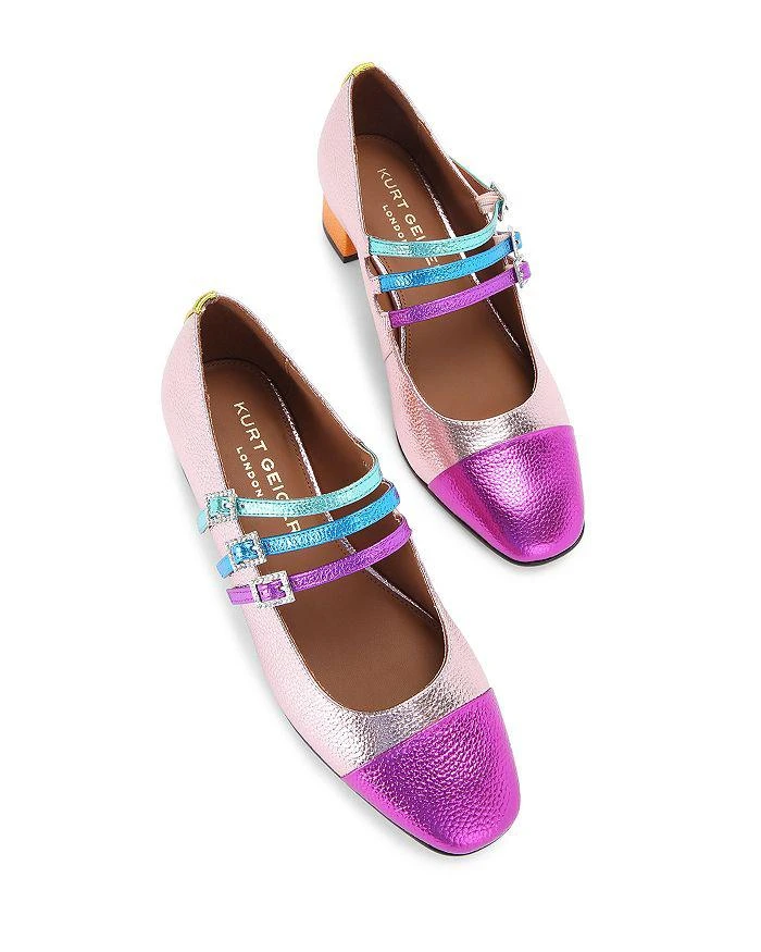 Kurt Geiger Women's Pierra Mid Heel Mary Jane Pumps 2