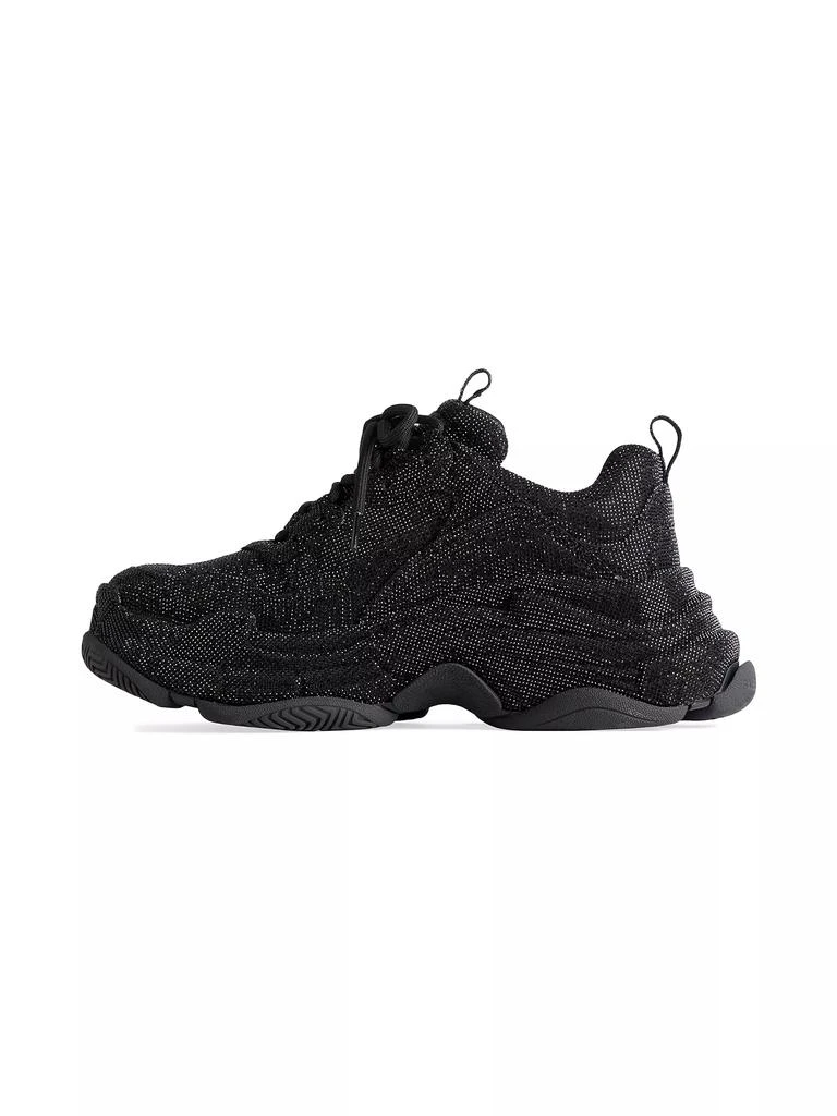 Balenciaga Men's Triple S Sneakers with Rhinestones 6